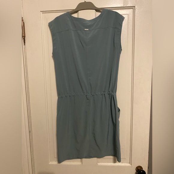 Prana Sleeveless Outdoor Dress Size Small Blue Pockets - Picture 3 of 3